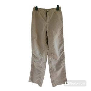 MEC‎ Convertible pants to shorts, Youth kids size 14,Taupe/beige